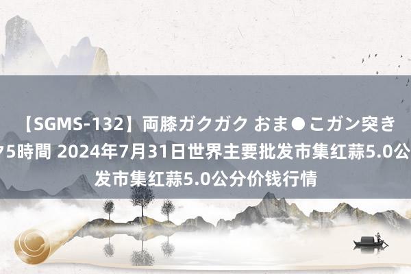 【SGMS-132】両膝ガクガク おま●こガン突き 立ちバック5時間 2024年7月31日世界主要批发市集红蒜5.0公分价钱行情