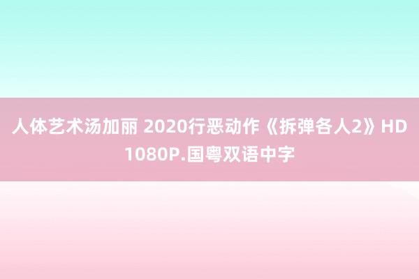 人体艺术汤加丽 2020行恶动作《拆弹各人2》HD1080P.国粤双语中字